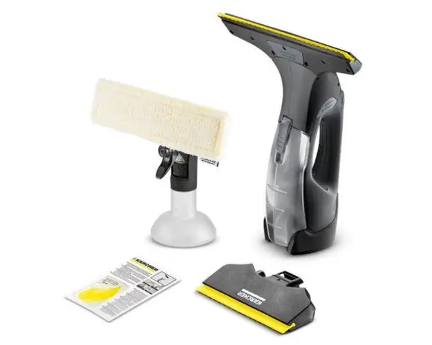 Aparat de curatat geamuri Karcher WV 5 PLUS N BLACK EDITION, 0.1 L, Autonomie 35 min (Negru)