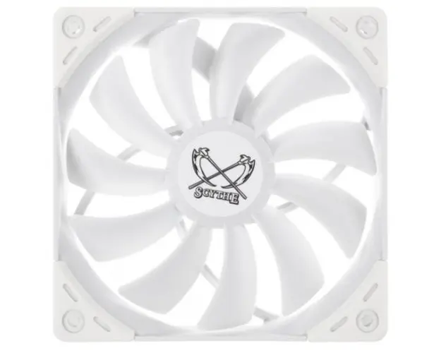 Ventilator Scythe Kaze Flex, 120mm, PWM, 1200rpm (Alb)