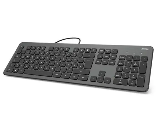 Tastatura Hama KC-700, USB, layout RO (Negru)