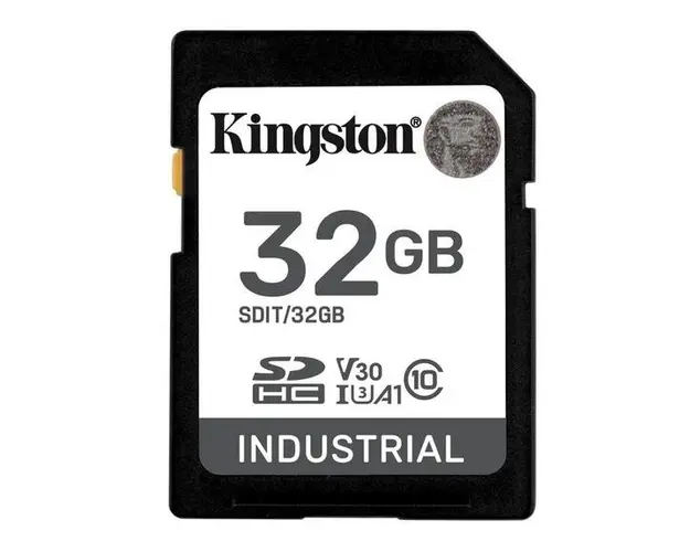 Card de memorie Kingston, 32GB, SDHC, Clasa Industriala 10, U3, V30, A1