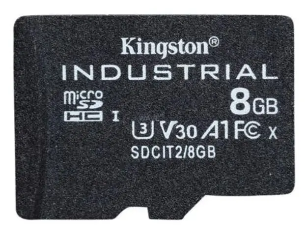 Card de memorie Kingston Industrial microSDHC, 8GB, UHS-U3, Clasa 10, 100MB/s