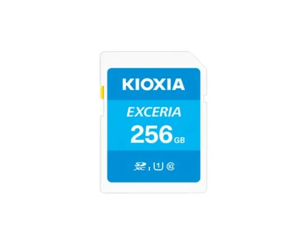 Card de memorie Kioxia Exceria LNEX1L256GG4, 256GB, SDXC, Clasa 10, UHS-I U1