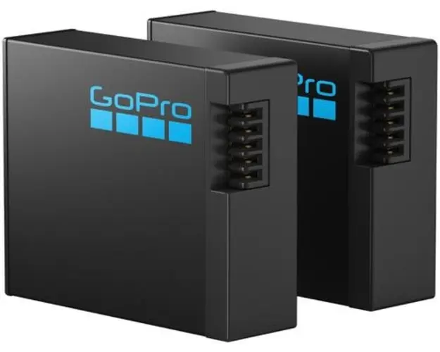 Kit 2x Acumulator GoPro H13B AEBAT-201, 1900mAh (Negru)