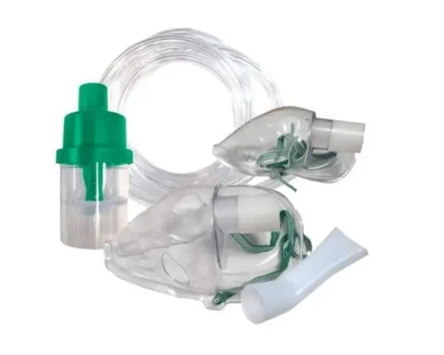 Kit accesorii pentru aparatele de aerosoli Sanity, masca copii si adulti, pahar de nebulizare