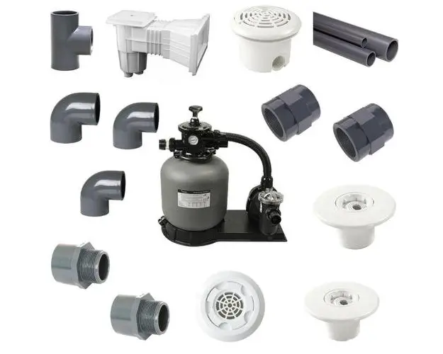 Kit WP filtrare piscine beton cu liner PVC, Volum maxim 55 mc