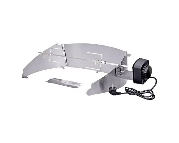 Kit rotiserie pentru gratar de gradina, inox - Zokura
