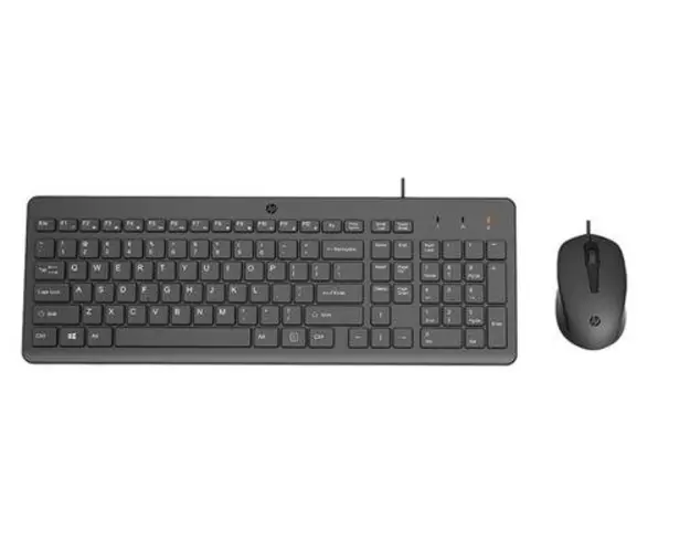 Kit Tastatura si Mouse HP 150 (Negru)