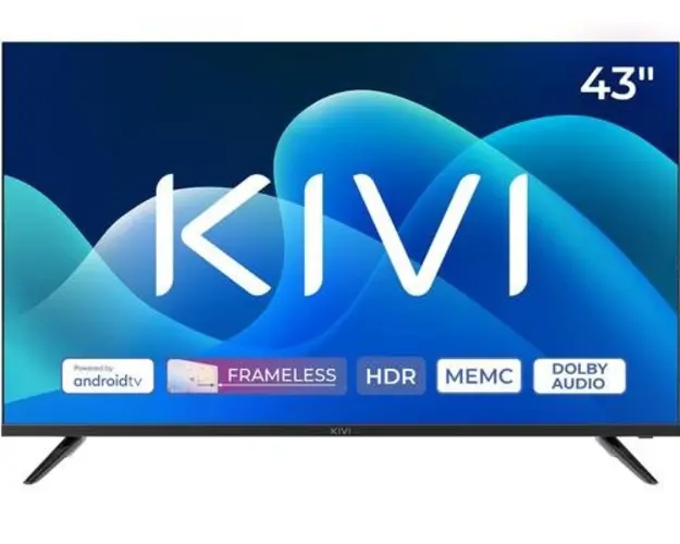 Televizor LED Kivi 109 cm (43inch) 43U730QB, Ultra HD 4K, Smart TV, WiFi