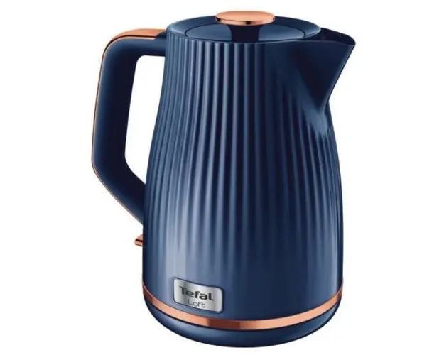 Fierbator apa TEFAL Loft KO251430, 1.7 L, 2400 W (Albastru) 