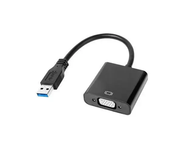 Adaptor multimedia Quer KOM0984, USB 3.0 - VGA