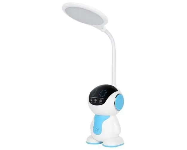 Lampa LED birou Rebel Robot, Butoane tactile, 500 K, 750 lm, IP20 (Alb)