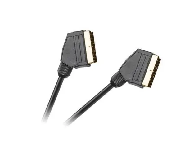 Cablu SCART CABLETECH KPO2723A-3, 3m, 21 pini, HQ, dublu ecranat 