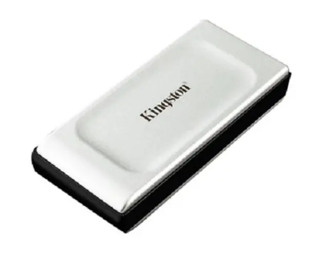 SSD Extern Kingston XS2000 2TB, USB 3.2 Gen 2x2 (Argintiu)