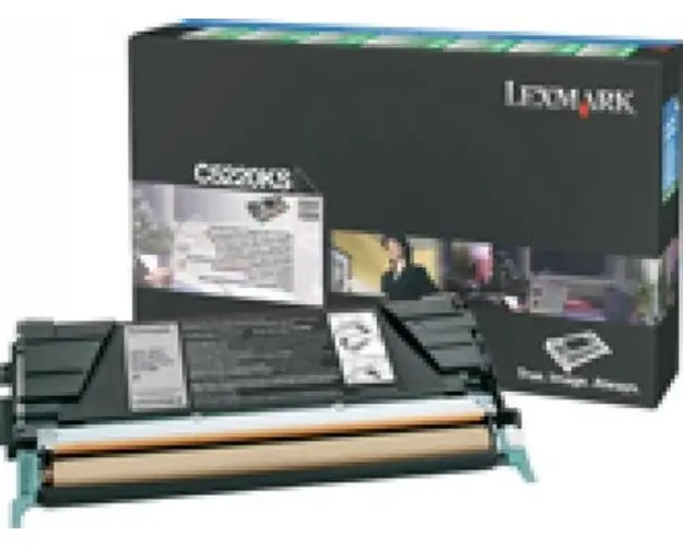 Toner Lexmark C5220KS (Negru - program return)