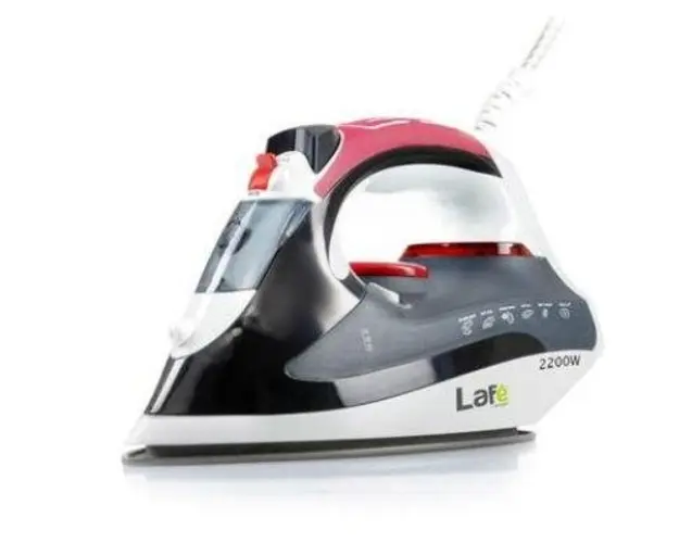 Fier de calcat Lafe LAFZEL44446, 2200 W (Alb/Rosu)