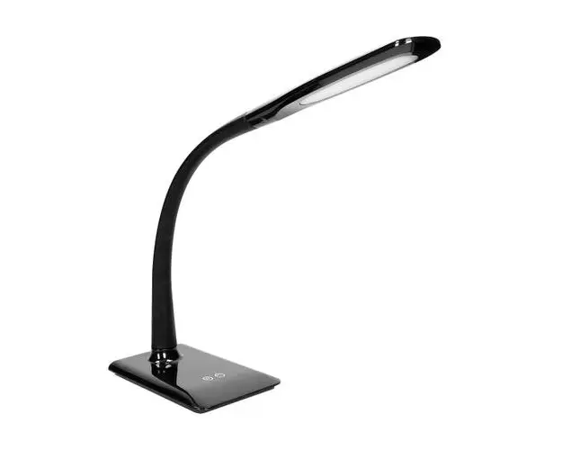 Lampa de birou Virone ERIE LED DIM DL-7/B, 7W, 400 lm, dimmer, 3000/4000/6000K, Negru