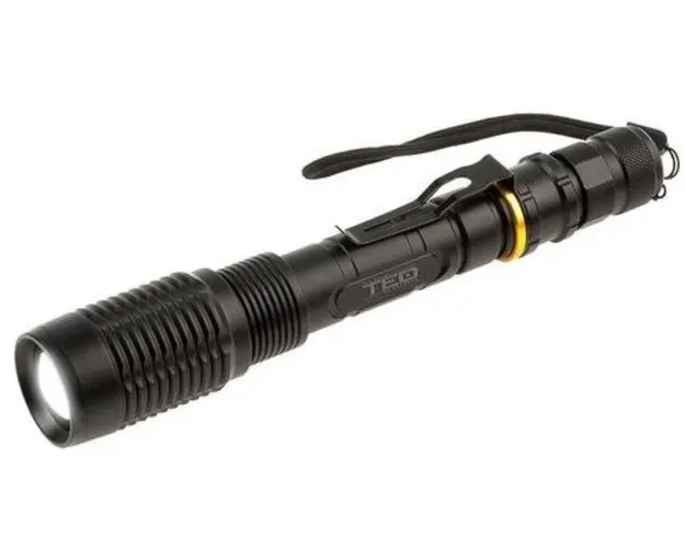 Lanterna LED TED Electric TED-FL326, 10 W (Negru)