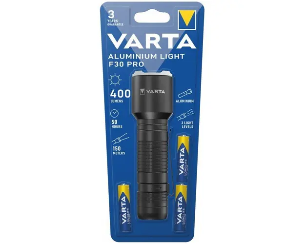 Lanterna LED Varta Light F30 PRO (Negru) 