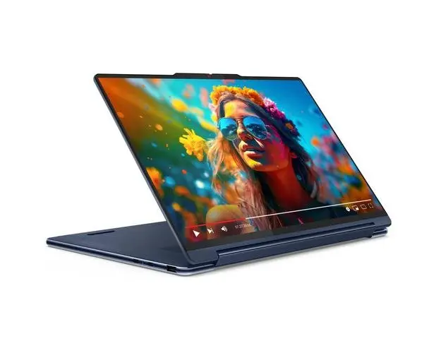 Laptop 2in1 Lenovo Yoga 9 14IMH9 (Procesor Intel® Core™ Ultra 7 155H (24M Cache, up to 4.80 GHz) 14inch 4K OLED Touch, 32GB, 1TB SSD, Intel Arc, Win 11 Pro, Albastru) 