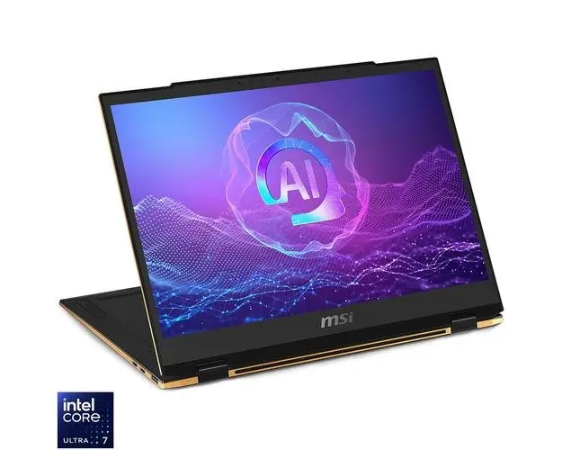 Laptop 2in1 MSI Summit 13 AI+ Evo A2VMTG (Procesor Intel® Core™ Ultra 7 258V (12M Cache, up to 4.80 GHz) 13.3inch FHD+ Touch, 32GB, 1TB SSD, Intel Arc 140V, Win 11 Home, Negru) 