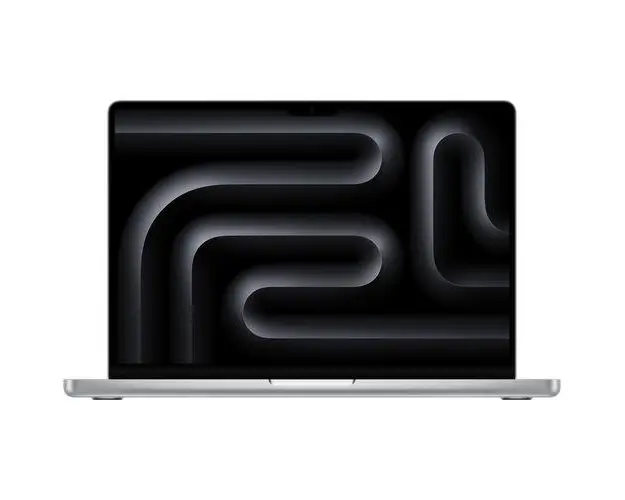 Laptop Apple MacBook Pro 14 2023 (Procesor Apple M3 Pro (11-core CPU / 14-core GPU) 14.2inch Liquid Retina XDR, 18GB, 512GB SSD, Mac OS Sonoma, Layout US , Argintiu) + adaptor priza US - EU