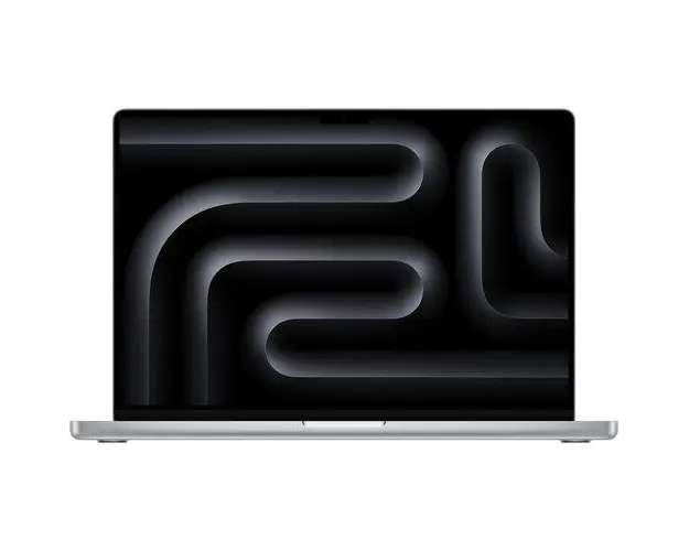 Laptop Apple MacBook Pro 16 2023 (Procesor Apple M3 Max (16-core CPU / 40-core GPU) 16.2inch Liquid Retina XDR, 48GB, 1TB SSD, Mac OS Sonoma, Layout US, Argintiu) + adaptor priza US - EU