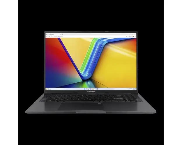 Laptop ASUS Vivobook 16 M1605YA (Procesor AMD Ryzen™ 5 7430U (16M cache, up to 4.3 GHz), 16inch WUXGA, 16GB, 512GB SSD, AMD Radeon Graphics, Negru)