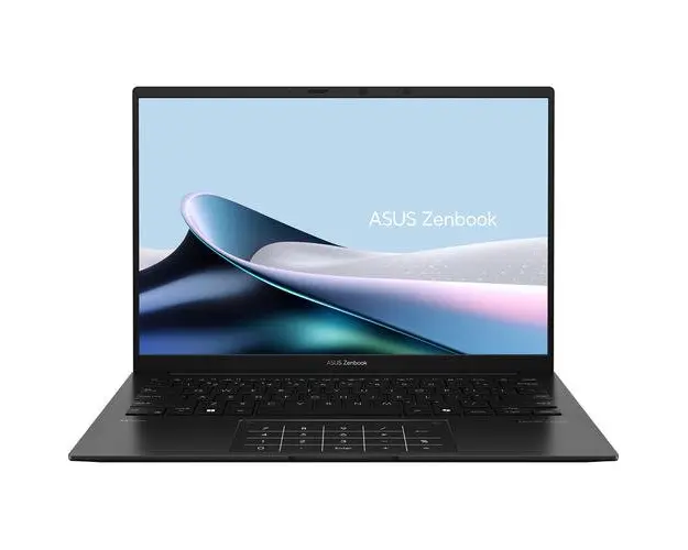 Laptop ASUS Zenbook 14 OLED UM3406HA (Procesor AMD Ryzen™ 7 8840HS (16M Cache, up to 5.10 GHz), 14inch WUXGA, 16GB LPDDR5X, 1TB SSD, AMD Radeon™ 780M Graphics, Win 11 Pro, Negru)