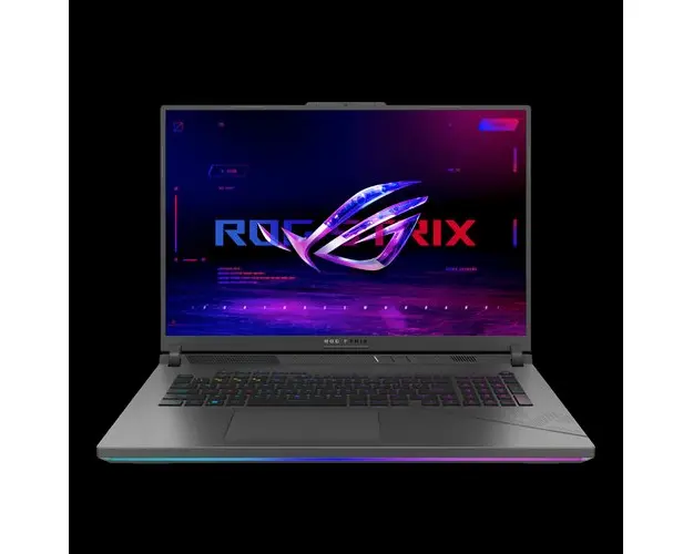 Laptop Gaming ASUS ROG Strix G18 G814JVR (Procesor Intel® Core™ i9-14900HX (36M Cache, up to 5.80 GHz), 18inch 2.5K 240Hz, 32GB, 2TB SSD, NVIDIA GeForce RTX 4060 @8GB, DLSS 3.0, Negru/Gri)