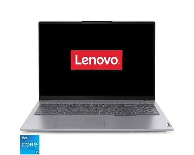 Laptop Lenovo ThinkBook 16 G6 IRL (Procesor Intel® Core™ i5-1335U (12M Cache, up to 4.60 GHz), 16inch WUXGA IPS, 16GB DDR5, 1TB SSD, Intel Iris Xe Graphics, Gri)