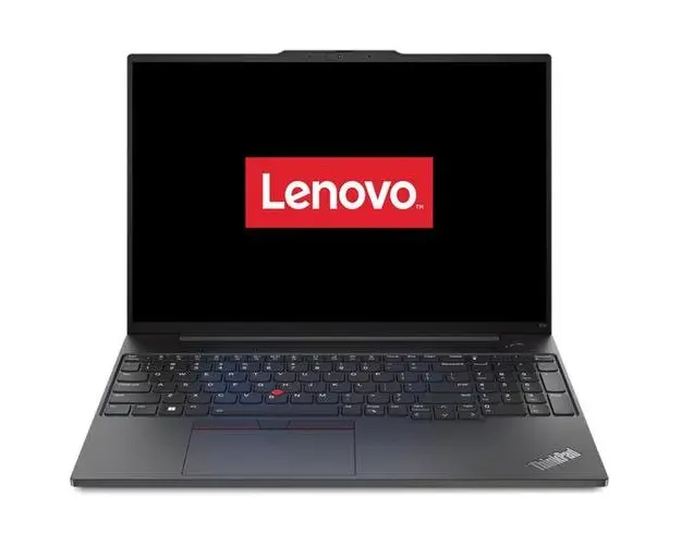 Laptop Lenovo ThinkPad E16 (Procesor AMD Ryzen™ 7 7730U (16M Cache, up to 4.5 GHz), 16inch WUXGA, 8GB, 512GB SSD, AMD Radeon Graphics, Windows 11 ProNegru)