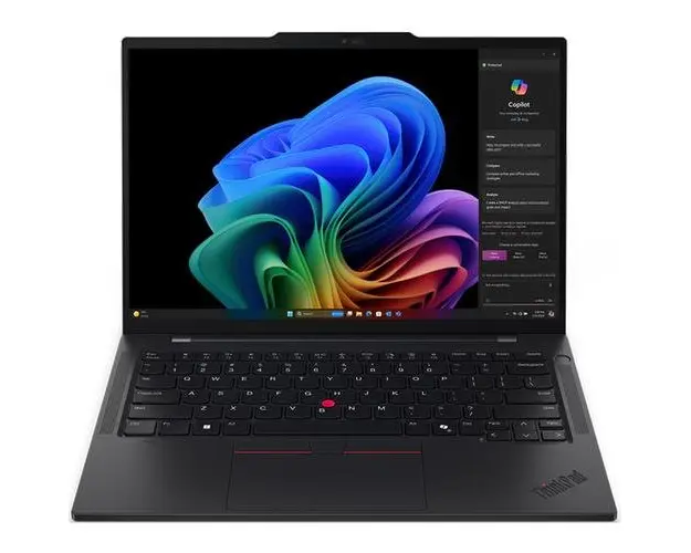 Laptop Lenovo ThinkPad T14s Gen 6 (Procesor Qualcomm Snapdragon X Elite X1E-78-100) 14inch WUXGA Touch, 32GB, 1TB SSD, Qualcomm Adreno Graphics, Win11 Pro, Negru)