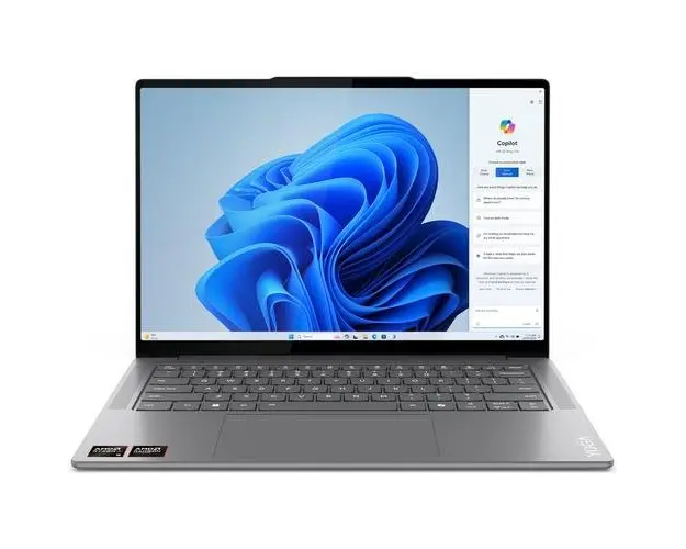 Laptop Lenovo Yoga Pro 7 14ASP9 (Procesor AMD Ryzen™ AI 9 365 (24M Cache, up to 5.0 GHz) 14.5inch 2.8K OLED 120Hz, 32GB, 1TB SSD, AMD Radeon 880M Graphics, Win 11 Home, Gri)