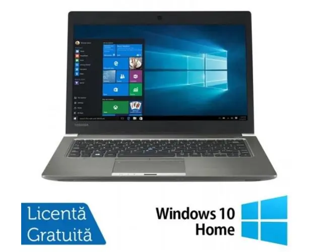 Laptop Refurbished Toshiba Portege Z30t-C-145, Intel Core i7-6500U 2.50GHz, 8GB DDR3, 256GB SSD, 13.3 Inch Full HD, Webcam + Windows 10 Home