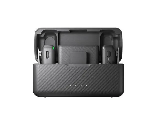 Lavaliera wireless DJI MIC, Autonomie 15 ore, Distanta maxima 250 m