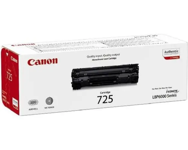 Toner Canon 725, 1600 pagini (Negru)