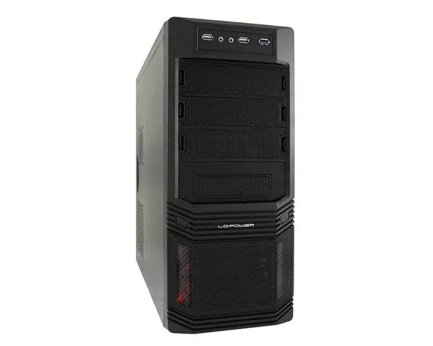 Carcasa LC Power Pro-Line PRO-925B, Middle Tower, 600 W, ATX (Negru)