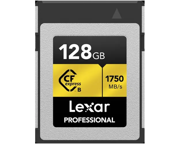 Card de memorie Lexar Professional GOLD LCXEXPR128G-RNENG, 128GB, CFexpress™ Type B