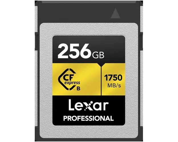 Card de memorie Lexar Professional GOLD LCXEXPR256G-RNENG, 256GB, CFexpress™ Type B