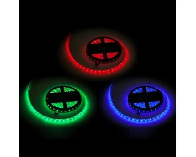 Banda LED REBEL LED0138-3, IP65, 300 x 500 SMD, RGB, lungime 5m