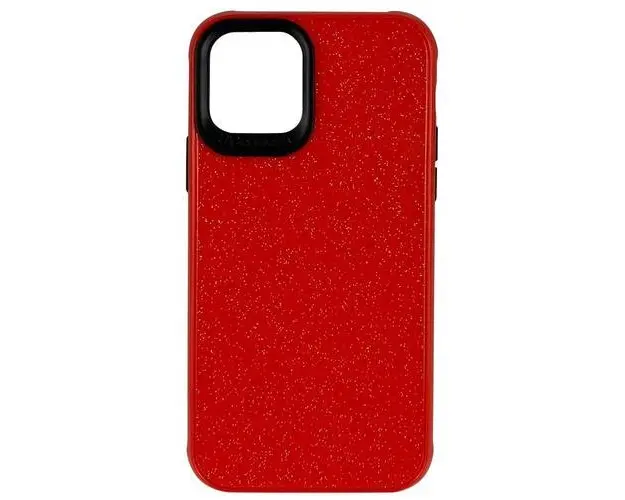 Carcasa Protectie Spate Lemontti Meteor pentru iPhone 11 Pro (Rosu)
