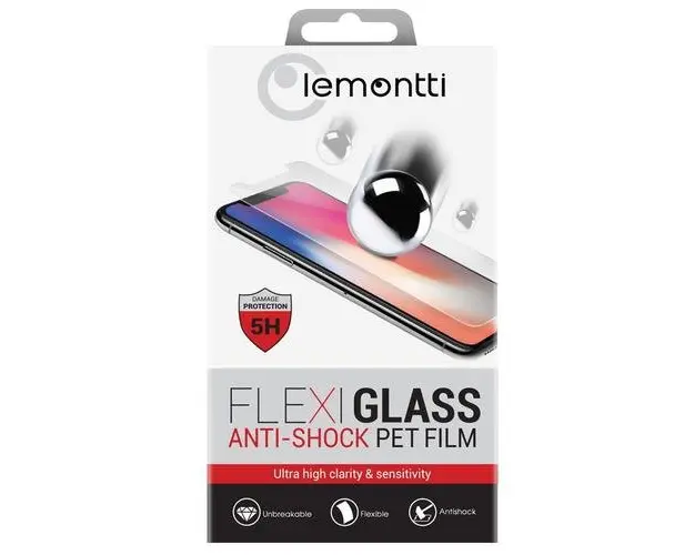 Folie Protectie Flexi Glass Lemontti LEMFFOA15 pentru Oppo A15 (Transparent)