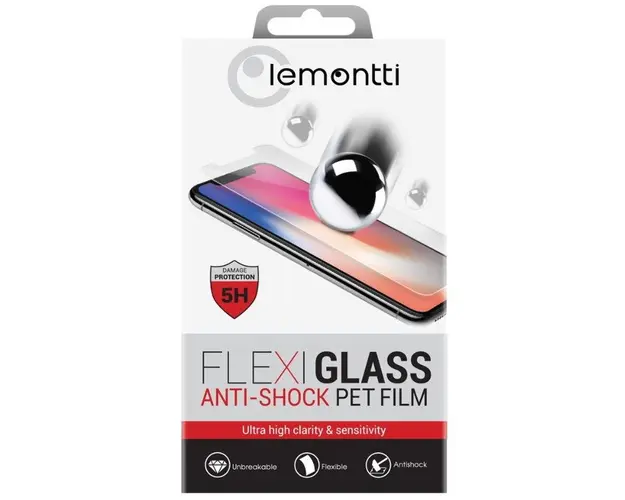 Folie Protectie Flexi-Glass Lemontti LFFGXIRN10P pentru Xiaomi Redmi Note 10 Pro (Transparent)