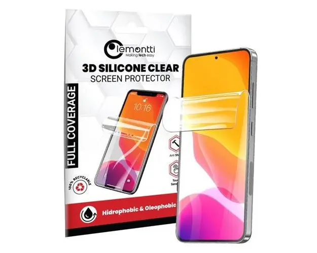 Folie Silicon Lemontti Clear LEMFSCOR75G pentru Oppo Reno7 5G (Transparent)
