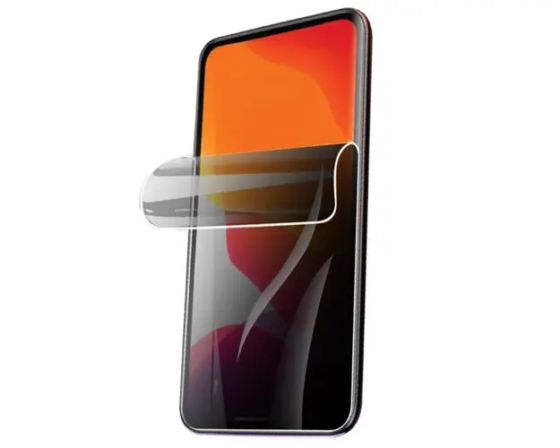 Folie Silicon Privacy Lemontti pentru iPhone 14 Plus / iPhone 13 Pro Max