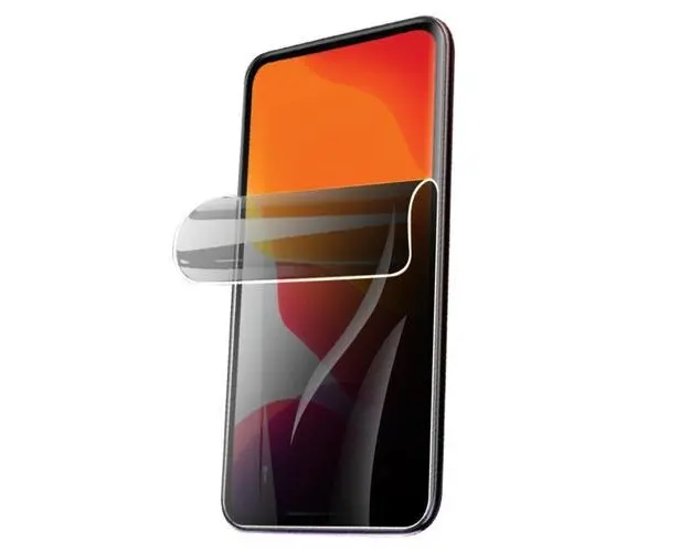 Folie Silicon Privacy Lemontti pentru iPhone 15 Plus