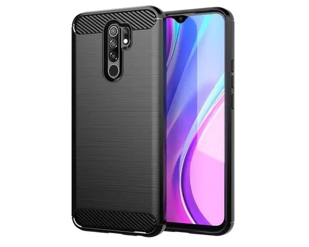 Protectie spate Lemontti LEMCCFXR9N pentru Xiaomi Redmi 9 (Negru)