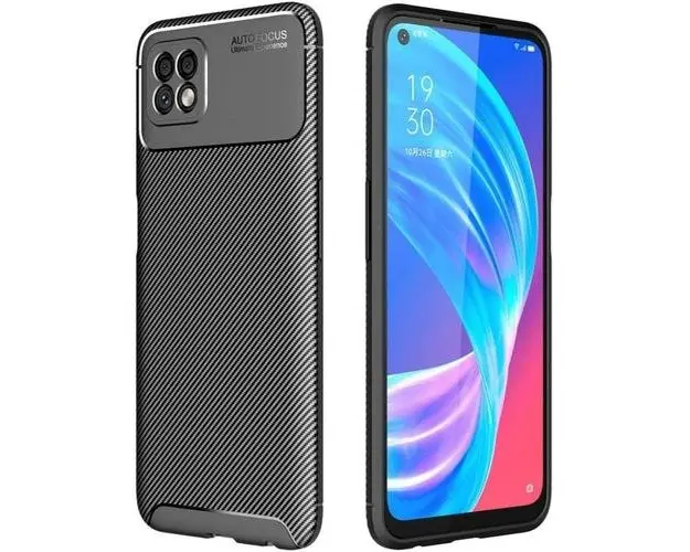 Husa Protectie Spate Lemontti SYA001177401A pentru Oppo A72 (Negru)