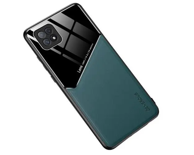 Husa Protectie Spate Lemontti EDA00691607A pentru Oppo A72 (Verde/Negru)