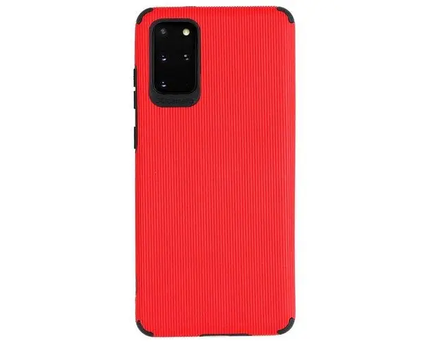 Husa Protectie Spate Lemontti LEMHLS20PR pentru Samsung Galaxy S20 Plus (Rosu)